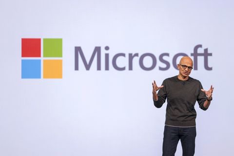 Microsoft-Chef Satya Nadella im Mai 2025