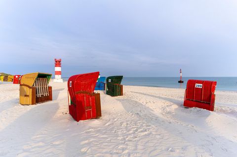 Strandkörbe am Strand