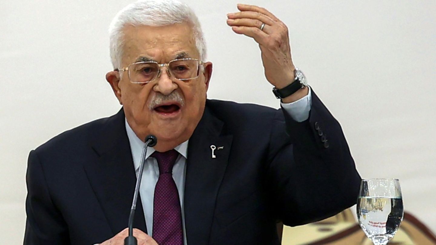 Palästinenserpräsident Mahmud Abbas