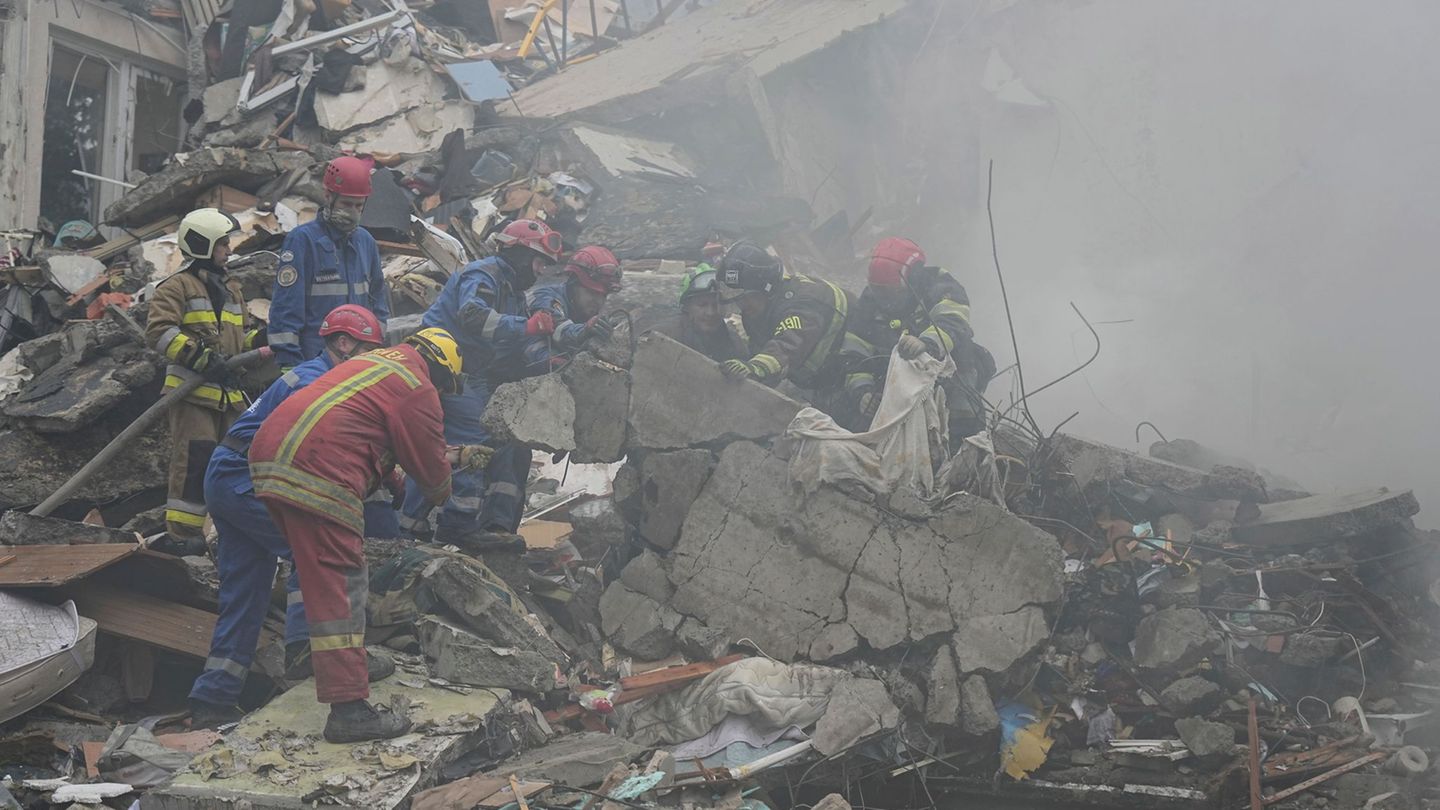 War in Ukraine: Heavy air raid on Kyiv with many deaths