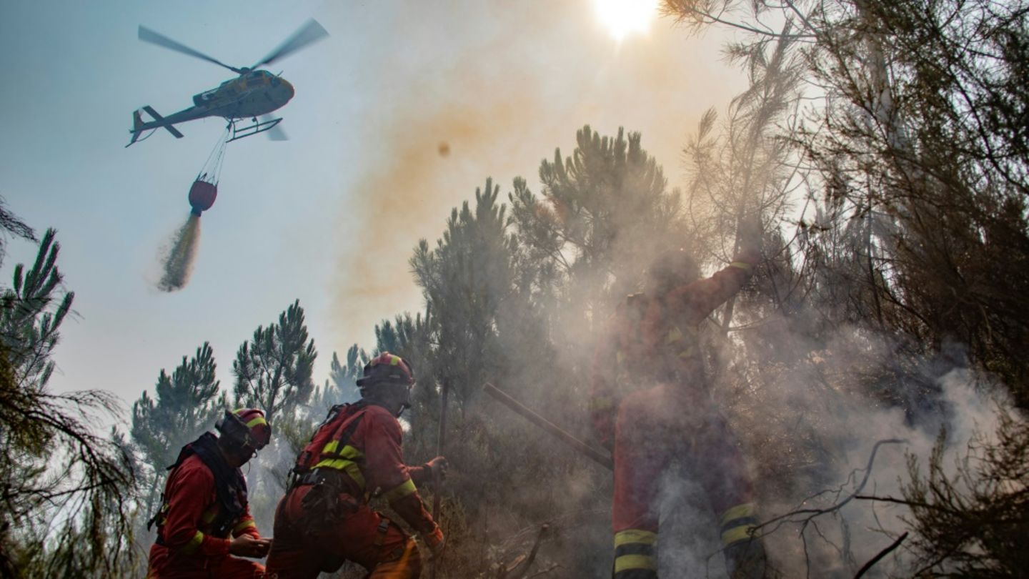 Waldbrand in Spanien