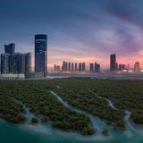 Reem Island aus der Luft