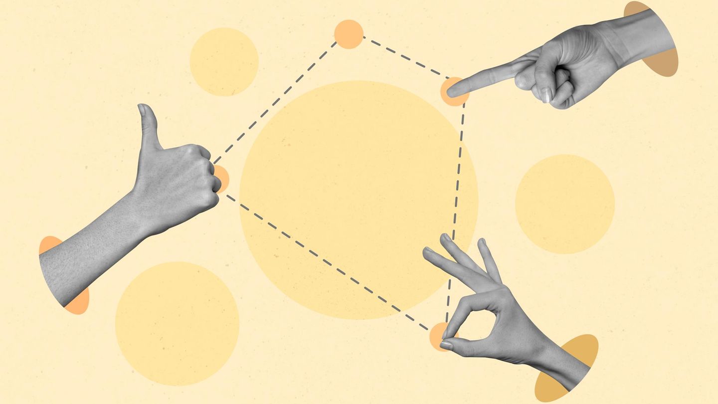 Illustration O.K.: Handzeichen Illustration O.K.: Handzeichen