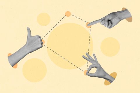 Illustration O.K.: Handzeichen Illustration O.K.: Handzeichen