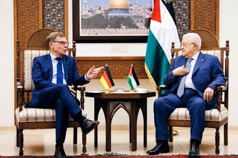Wadephul zu Gast im Westjordanland