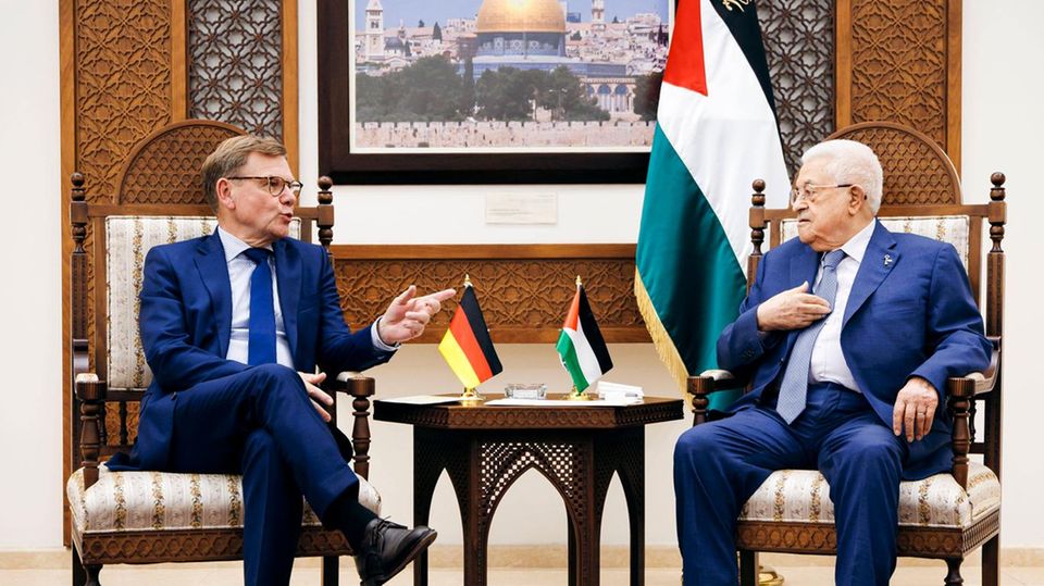 Wadephul zu Gast im Westjordanland