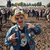 ... so wie auch Hörby, bürgerlich Jan Harbatsch, Sänger der Band Schlampania, der das Festival dieses Jahr als Gast genießt