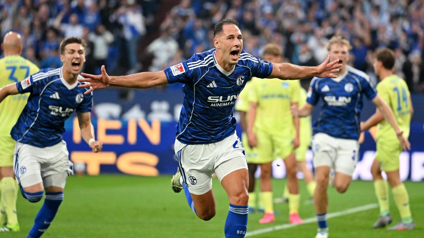 Schalke 04 wins the season start against Hertha BSC