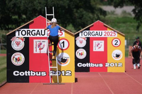 Deutschen Feuerwehrmeisterschaften in Torgau, Sachsen