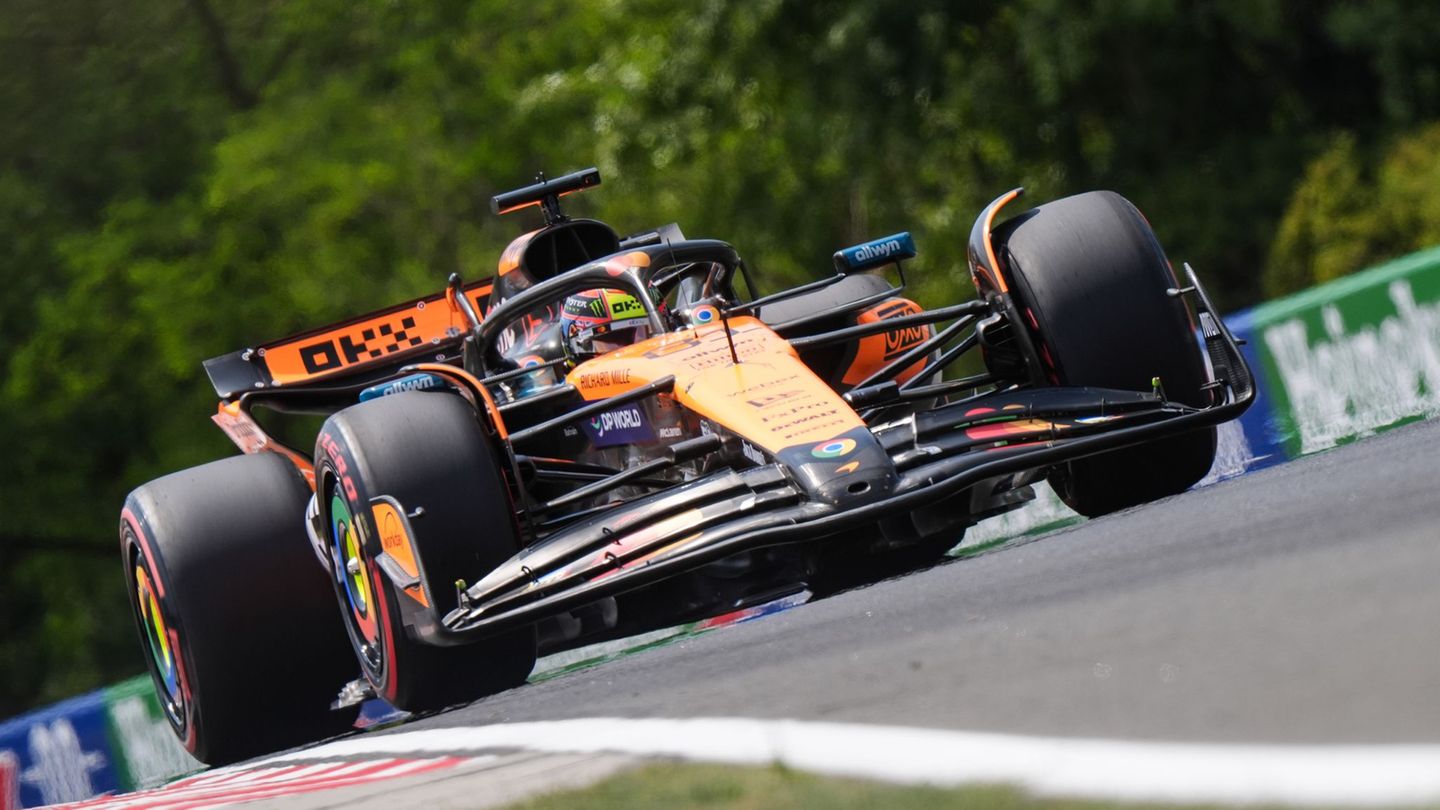 Formula 1 training: McLaren drivers depend on competition in Hungary
