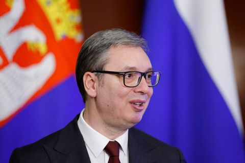 Serbiens Präsident Aleksandar Vucic