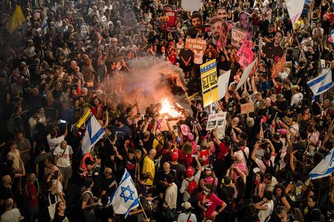 Israel: Demonstration in Tel Aviv