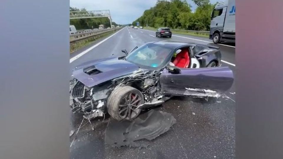 Totalschaden: Reality-Stars Gigi Birofio und Yasin Mohamed in schweren Unfall verwickelt