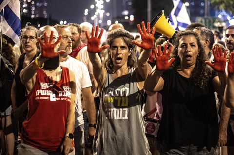 Neues Hamas-Video mit Geisel löst Massenproteste in Israel aus