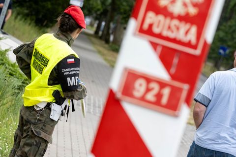 Grenzkontrolle in Polen