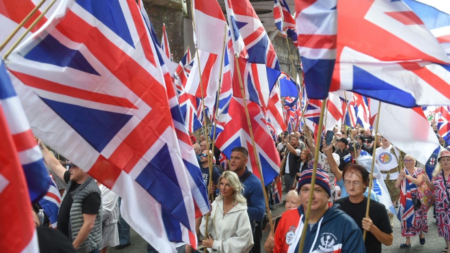 Demonstration in Manchester
