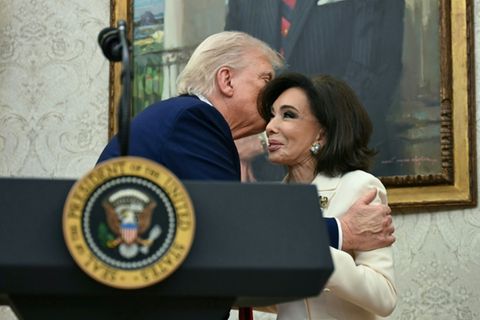 US-Staatsanwältin Jeanine Pirro und Präsident Trump