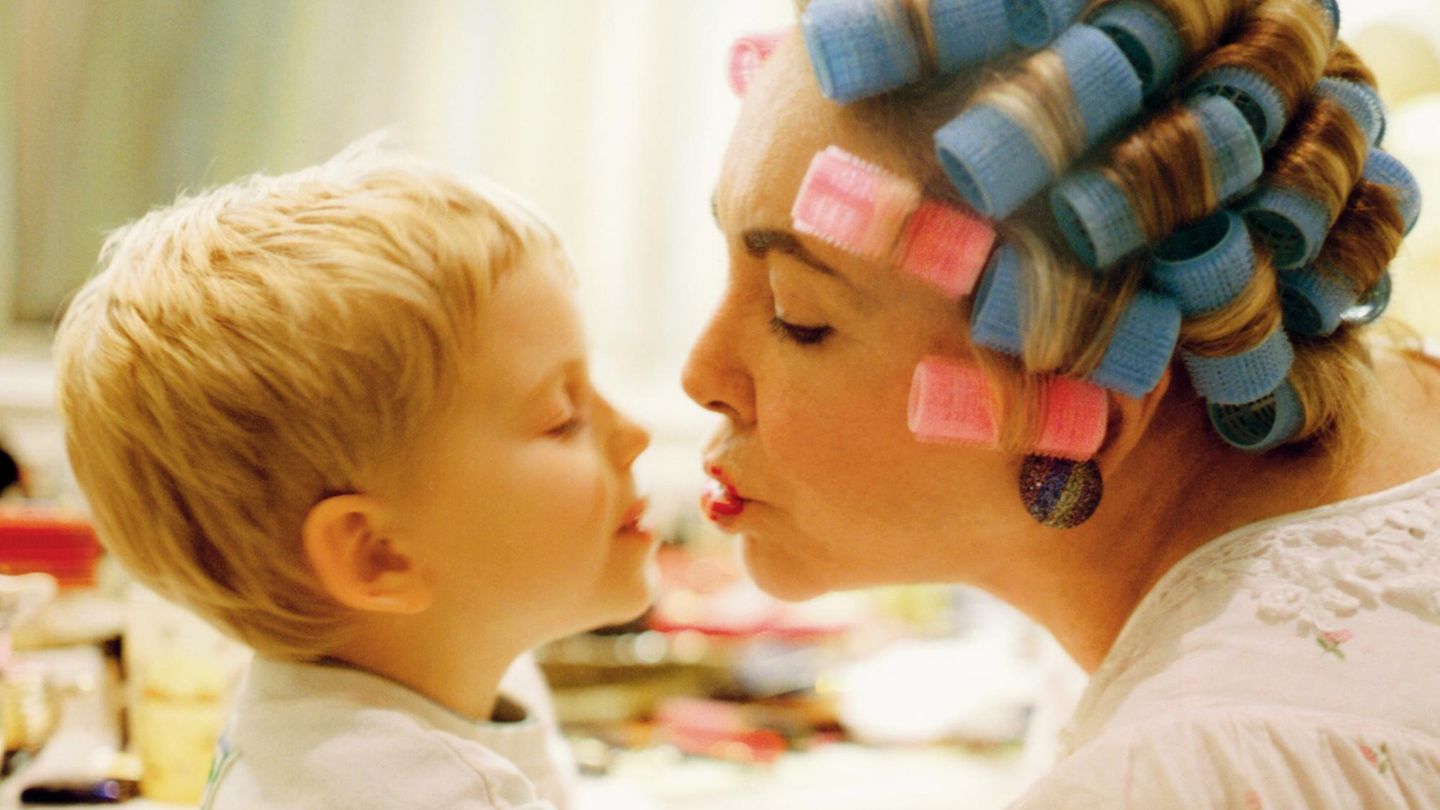 Elizabeth Taylor und ihr Urenkel Finn McMurray