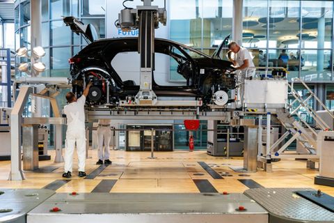 Volkswagen-Fabrik in Dresden