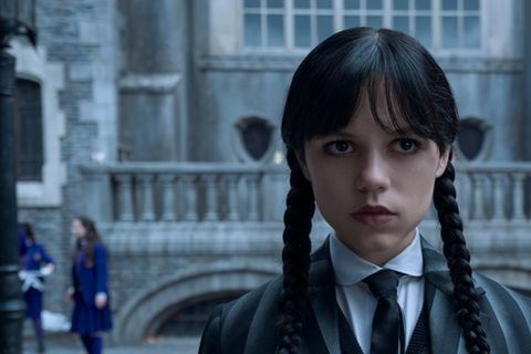 Jenna Ortega als "Wednesday" in der zweiten Staffel der gleichnamigen Netflix-Serie