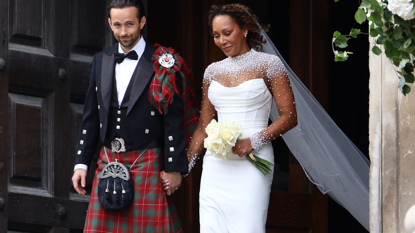Great Britain: Ex-Spice-Girl Mel B celebrates in Morocco after yes