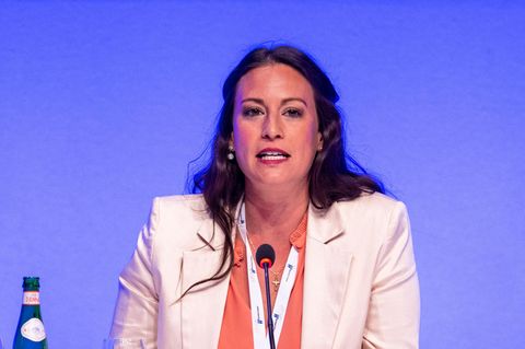 Caroline Bosbach beim Wirtschaftstag vom Wirtschaftsrat der CDU im Mai