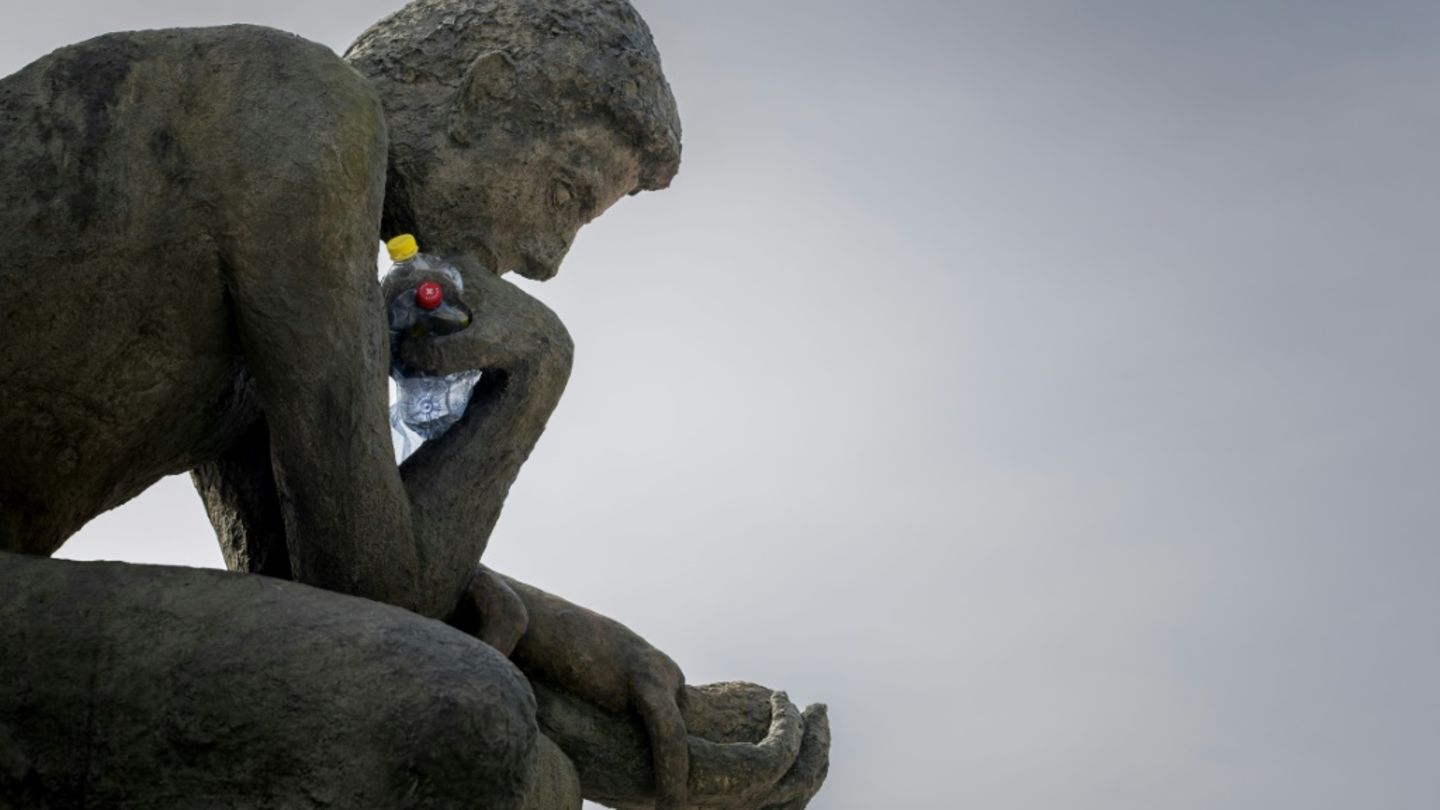 "Die Bürde des Denkers" von Benjamin Von Wong in Genf