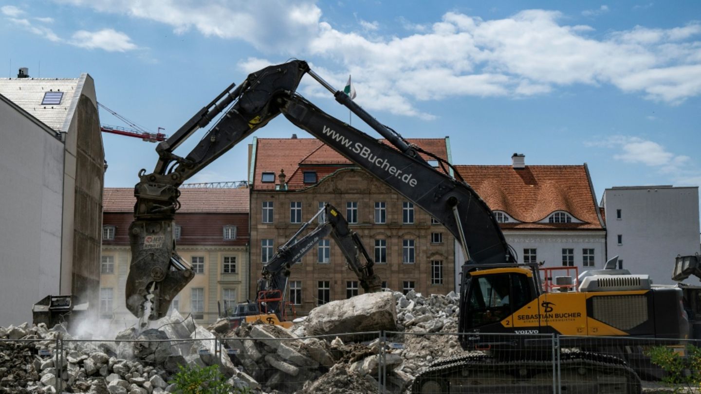 Bauarbeiten in Berlin-Mitte