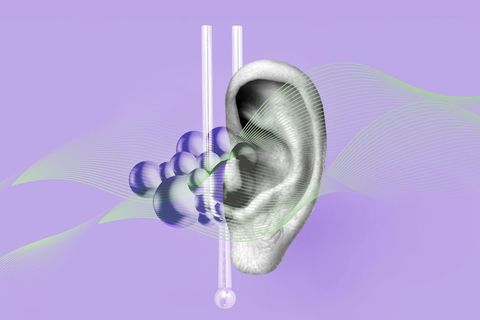 Hörproblem: Illustration eines Ohres