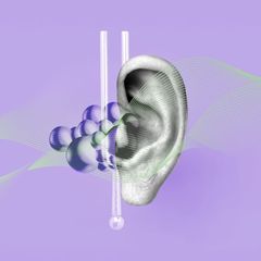 Hörproblem: Illustration eines Ohres