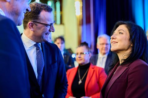 Forsa Katherina Reiche und Jens Spahn