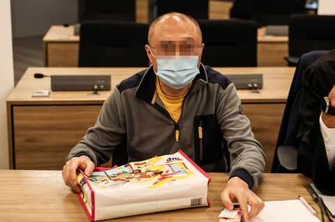 Arbeiter für Maximilian Krah: Jian G. im Dresdner Justizzentrum