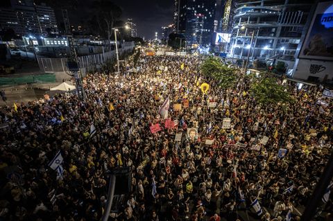 Proteste in Tel Aviv