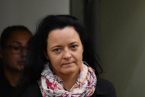 Beate Zschäpe auf einem Foto von 2018