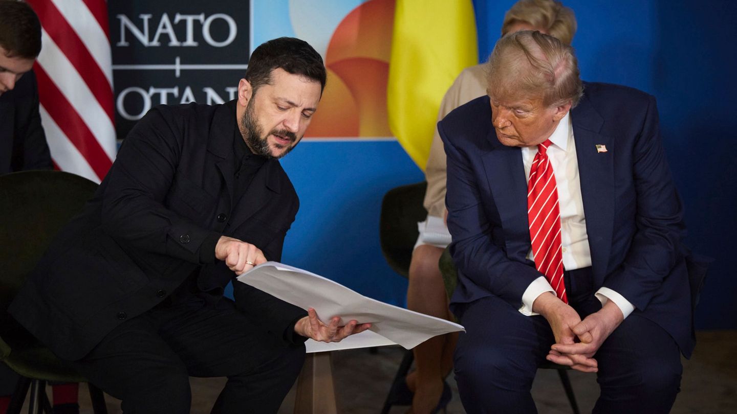 War in Ukraine: Selenskyj and Trump make calls to Russia sanctions