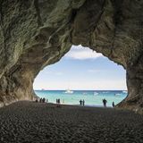 öhle und Strand, Cala Luna, Nationalpark Golf von Orosei