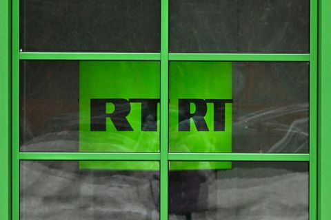 Logo der russischen Seite RT