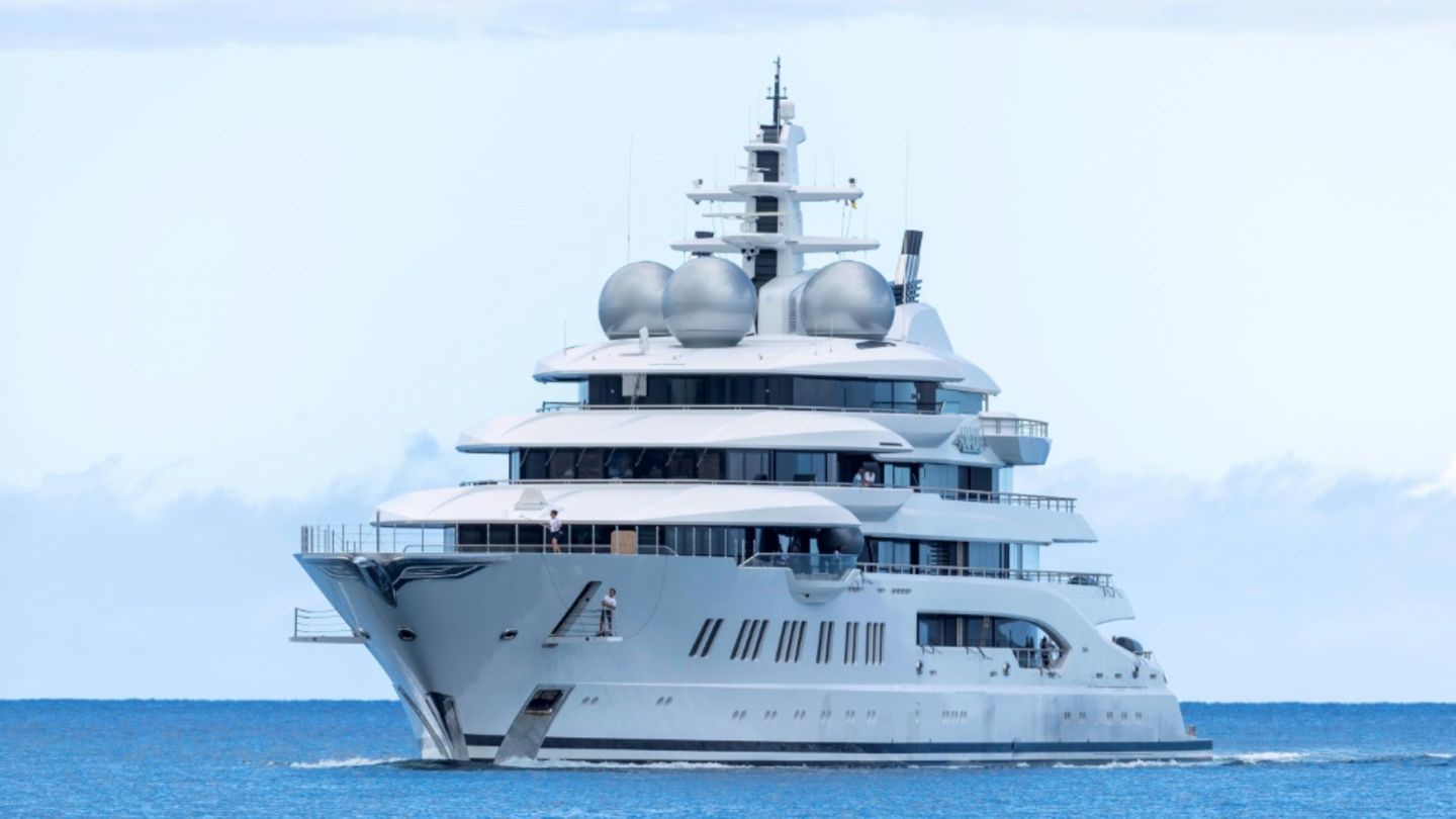 Die Superjacht "Amadea" wird versteigert