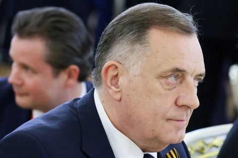 Der verurteilte bosnische Serbenführer Milorad Dodik