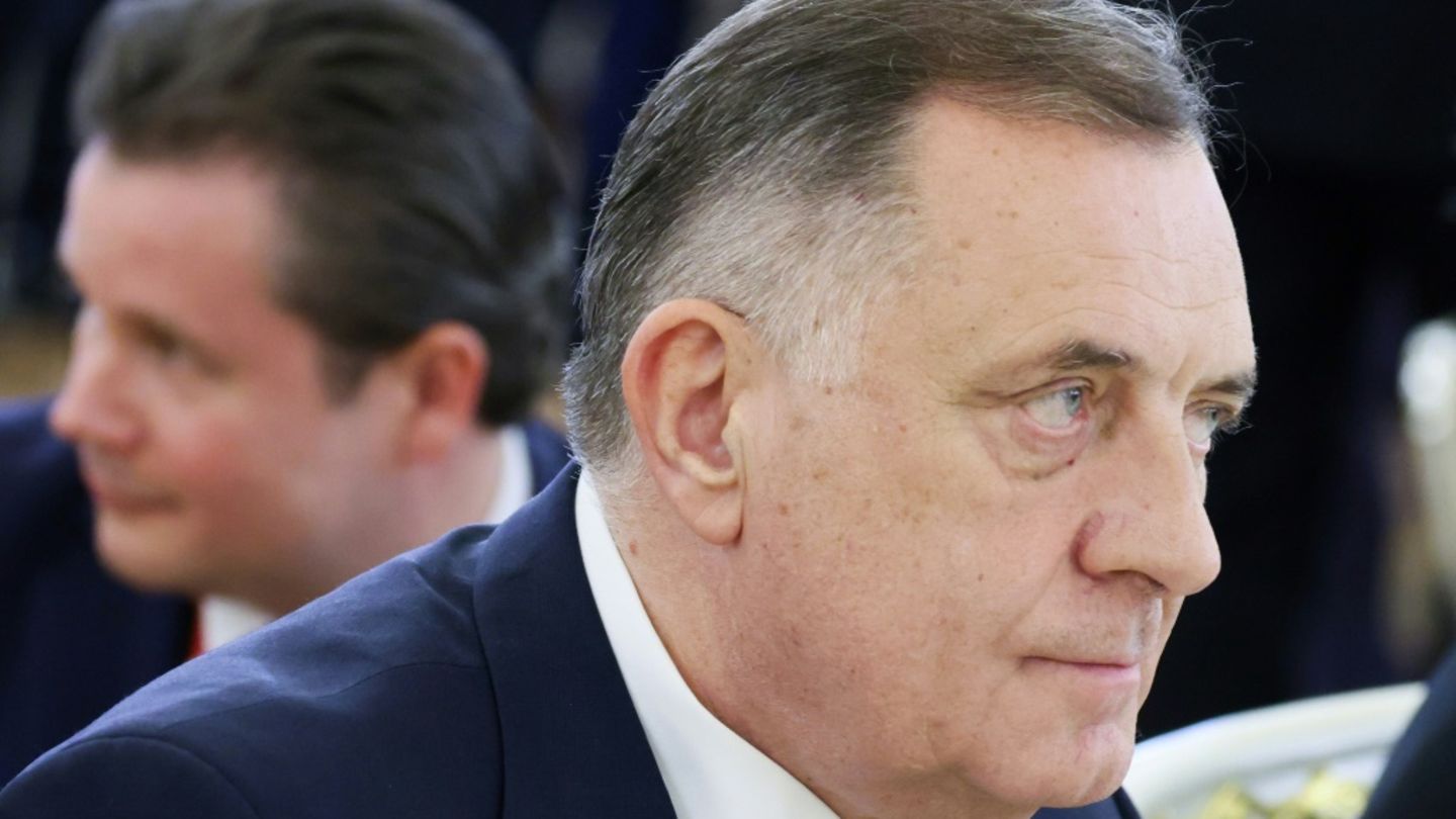 Der verurteilte bosnische Serbenführer Milorad Dodik