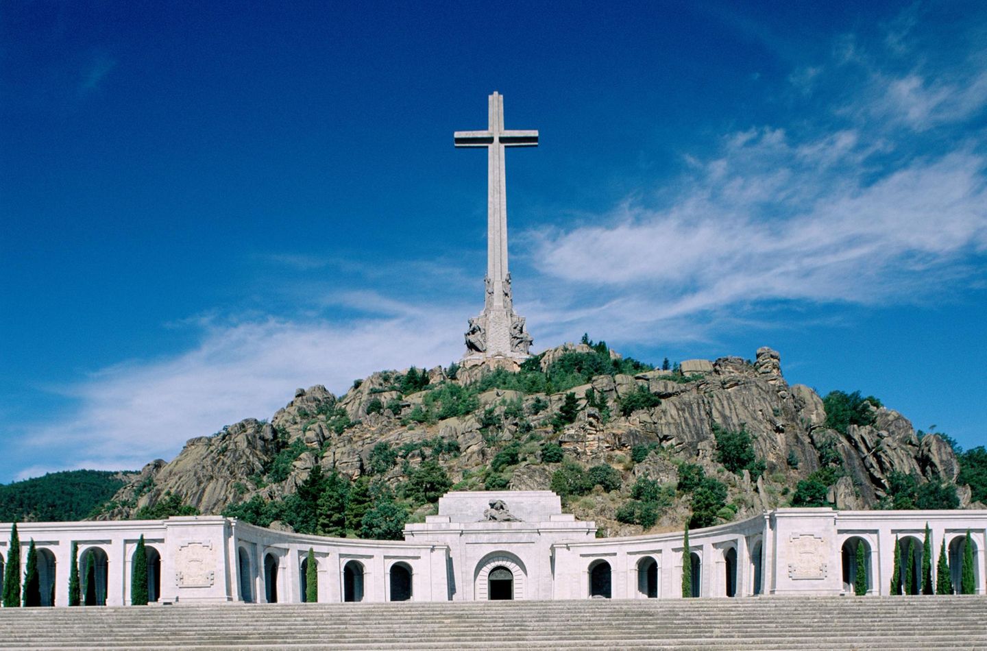 "Tal der Gefallenen", Spanien Statue Valle de los Caídos