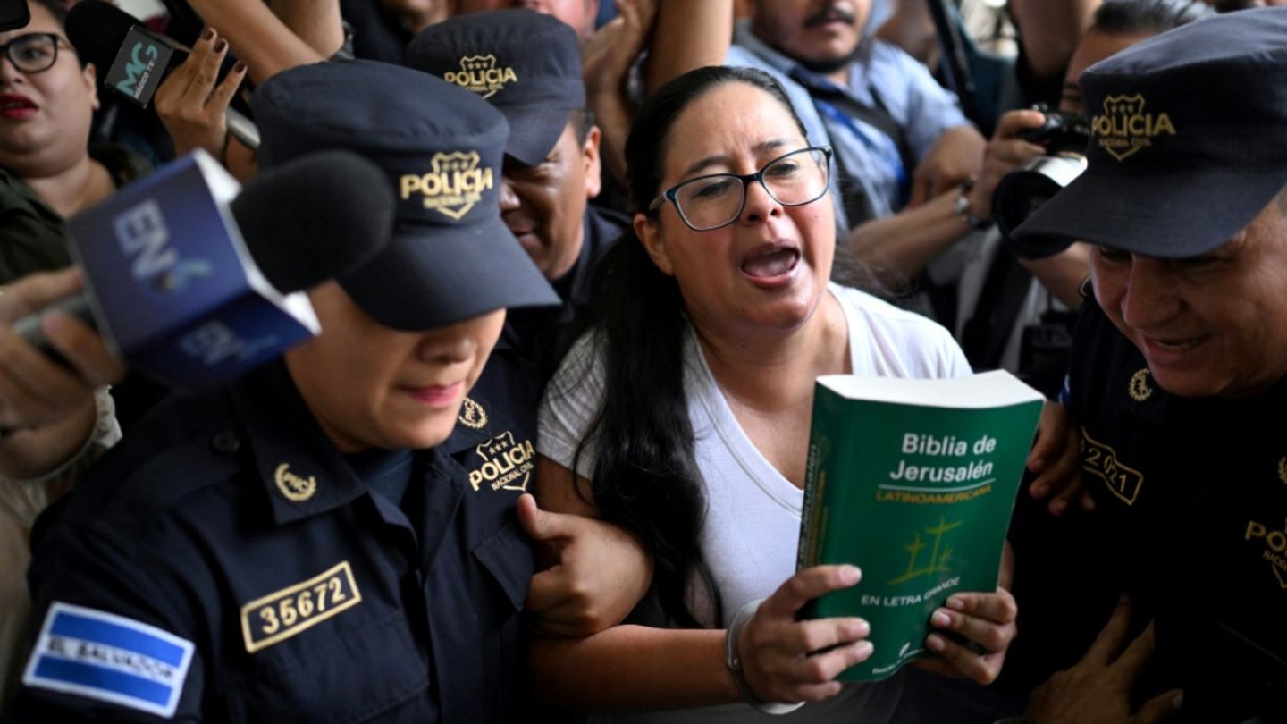 Die Menschenrechtsaktivistin Ruth Lopez aus El Salvador