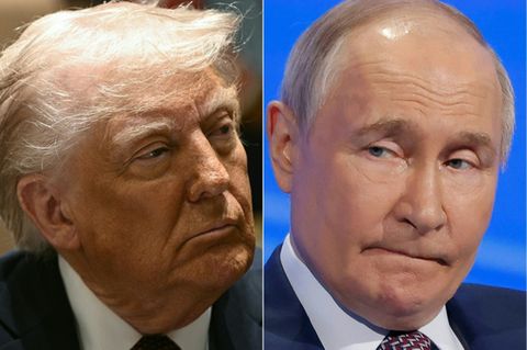 Trump (l.) und Putin