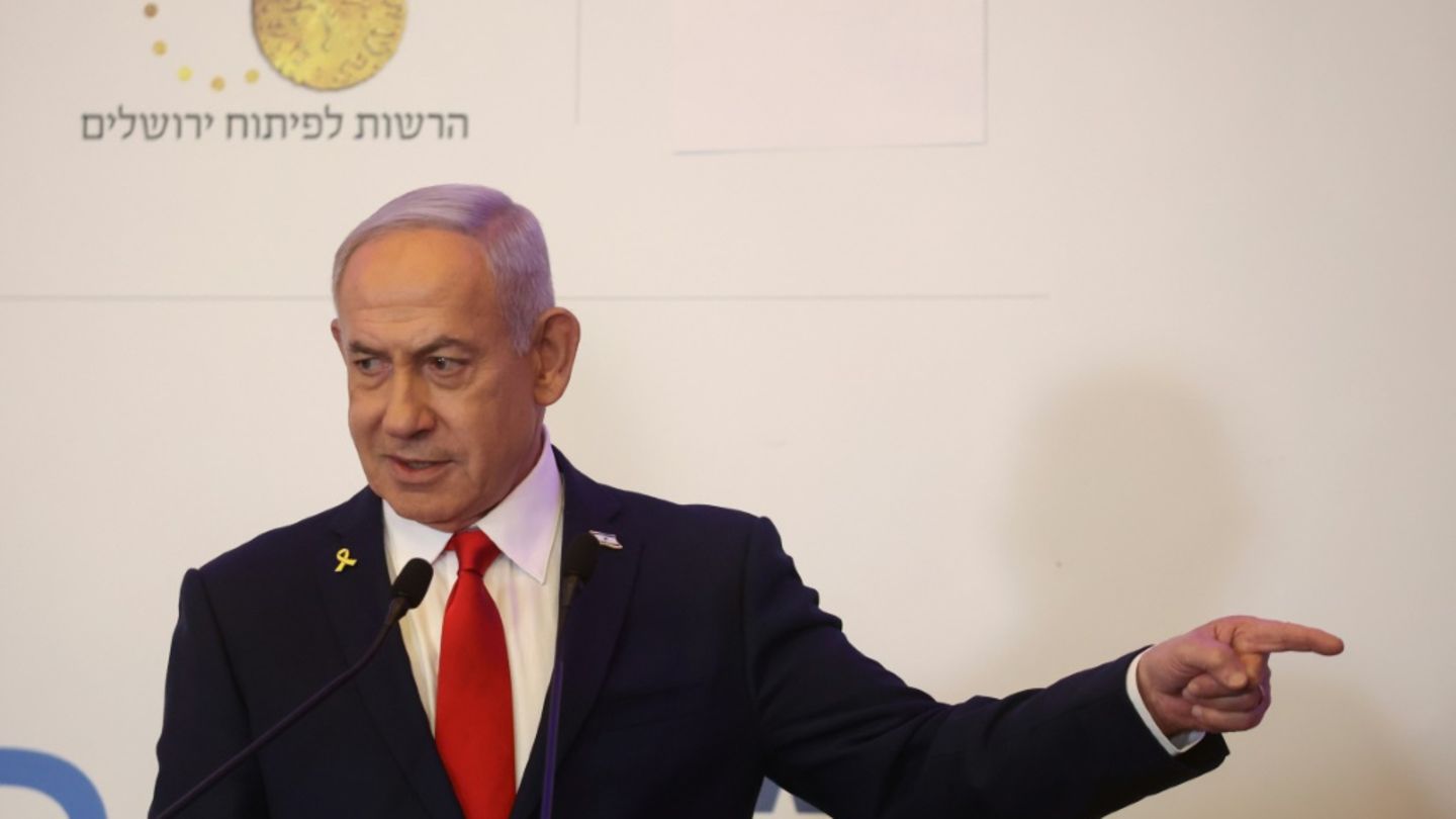 Israels Regierungschef Benjamin Netanjahu am 27. Juli