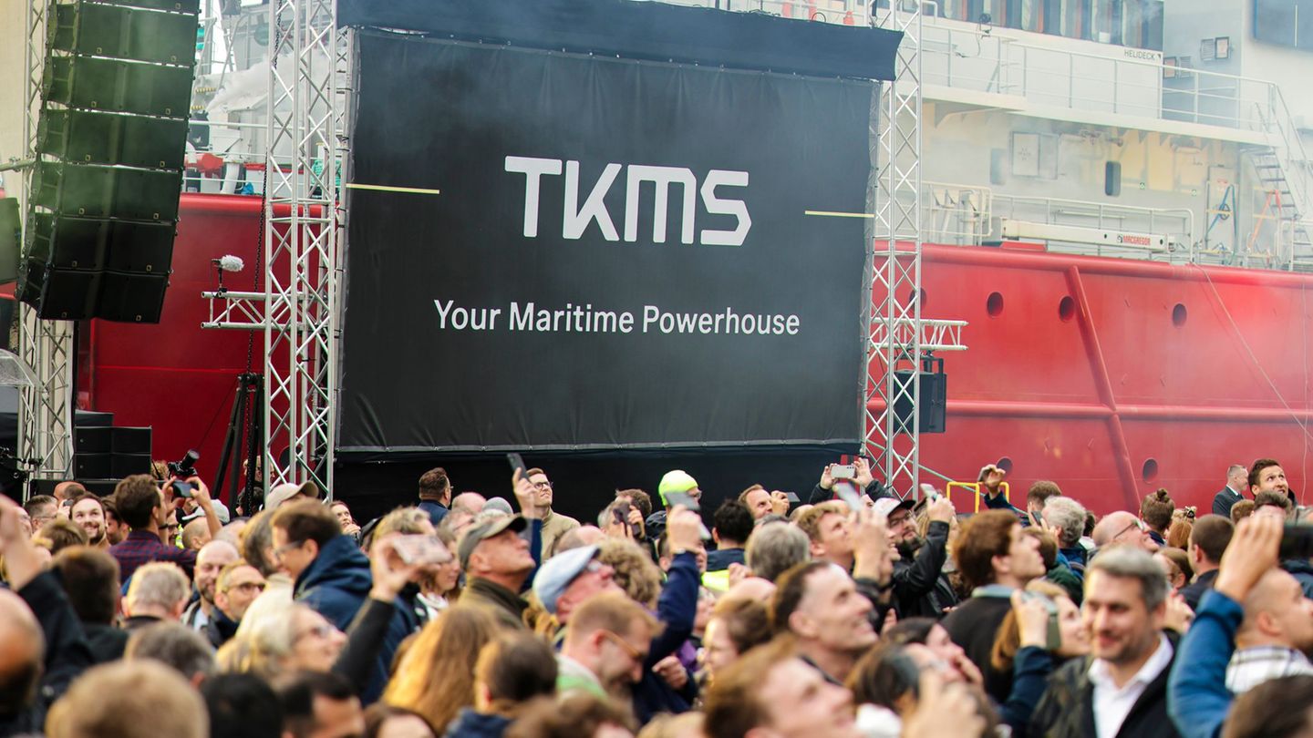 Armor industry: Thyssenkrupp marine division should become self -employed