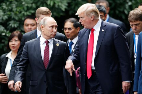 Vor dem Ukraine-Gipfel: Donald Trump und Wladimir Putin