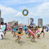 Auch eine kilometerlange Strandpromenade ist Teil des neuen Komplexes