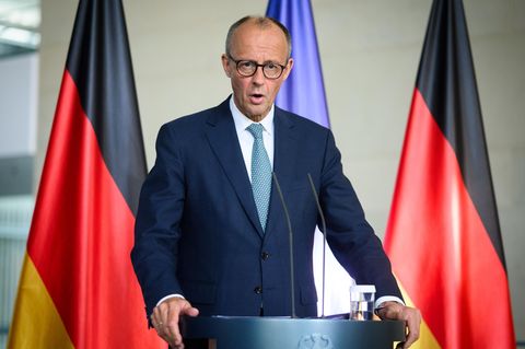 Bundeskanzler Friedrich Merz kritisiert das Vorgehen Israels in Gaza