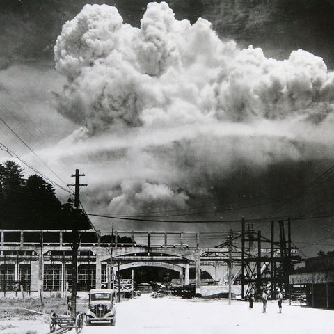 Atombombe über Nagasaki