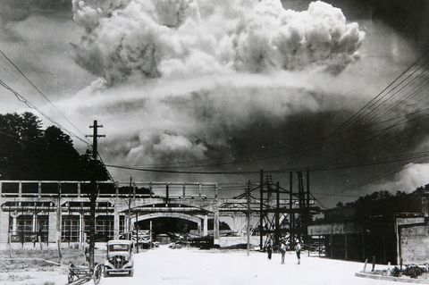 Atombombe über Nagasaki